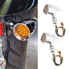 2x Motorcycle LED Turn Signal Lights For Yamaha V Star 250 650 1100 Virago XV250