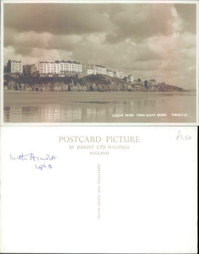 Tenby from south sands - from,