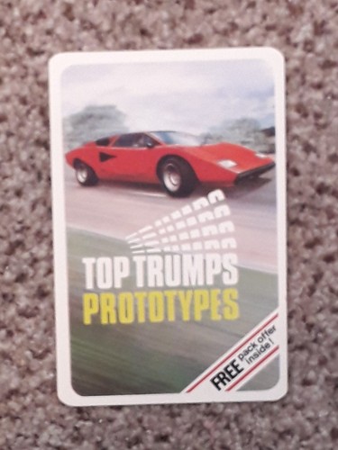 Top trumps prototypes - -, by