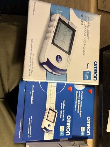Omron hcg 801 heartscan ecg - omron,