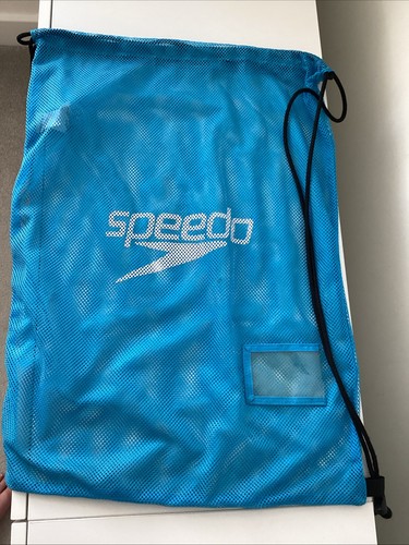 Speedo mesh swim bag blue - speedo,