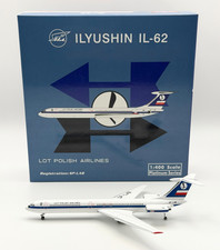 Phoenix 1:400 Ilyushin IL-62 LOT Polish Airlines SP-LAB ref: PH12030