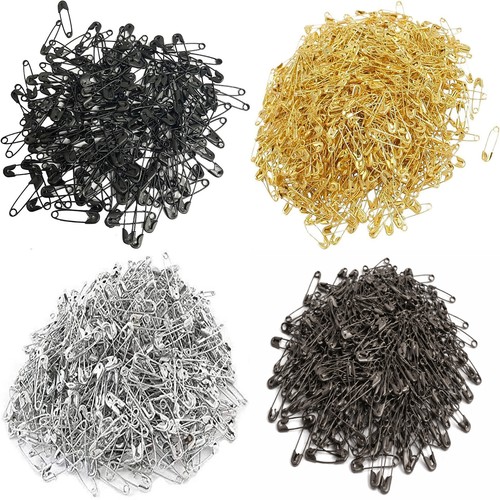 Metal small safety pins - metal, 18mm