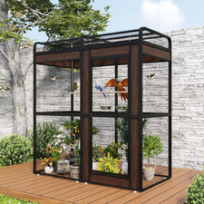 Large Black Outdoor Bird Cage