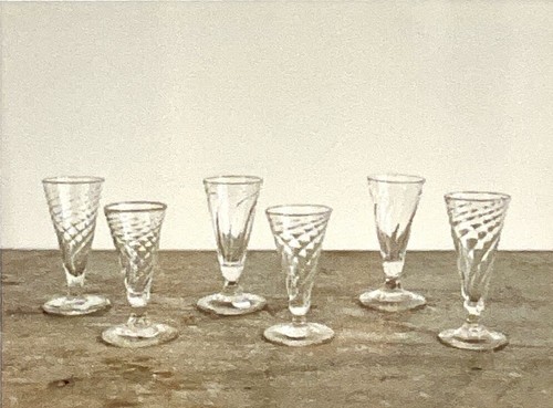Gustavian drinking glasses - gustavian,
