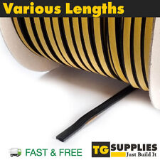 Exitex Dry Glaze EPDM Dry Glazing Tape Rubber Weather Seal Draught Excluder