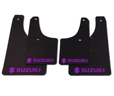 rallyflapZ | Mud Flaps For Suzuki Swift Sport 12-17 ZC32S Black 3.2mm PVC *G L-P