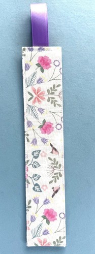 Handmade bookmark floral - bookmark.,