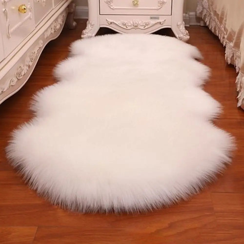 Faux fluffy shaggy rugs - faux,