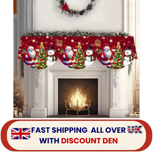 Christmas fireplace mantel - fireplace,