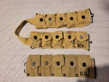 WW2 US Army Ammo Belt  M1 Garand/Carbine