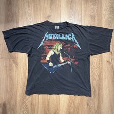 Vintage Metallica Black T- Shirt Use Your Illusion Large
