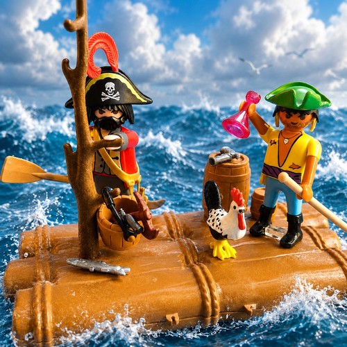 Playmobil pirate shipwreck - pirate,