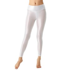 Women Satin Glossy Yoga Pants