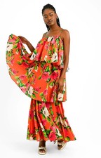 Forever Unique Womens Orange