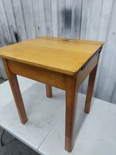 Vintage Wooden School Desk