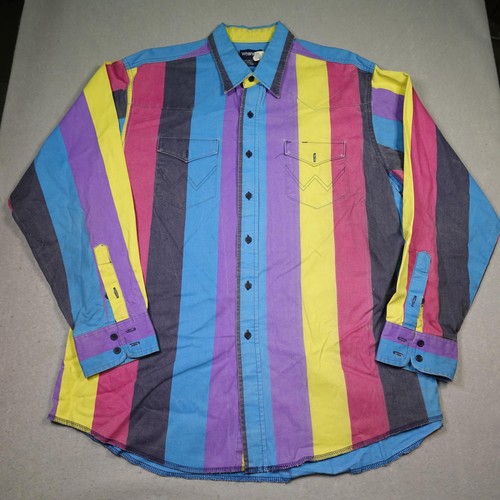 Vintage wrangler shirt mens - wrangler,