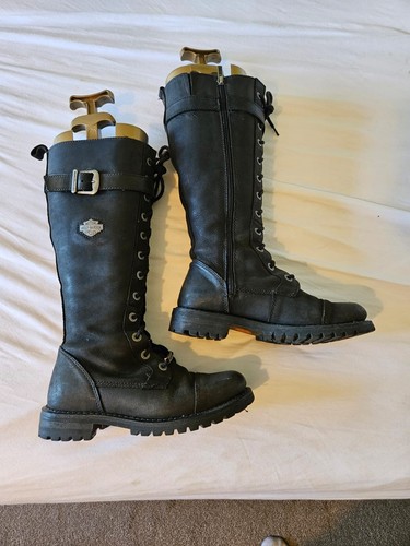 Ladies black harley - harley, davidson