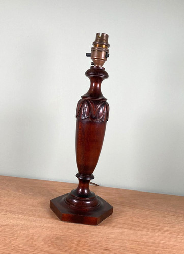 Vintage turned oak - vintage, wooden