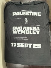 New Black Palestine OVO Arena Wembley T- Shirt