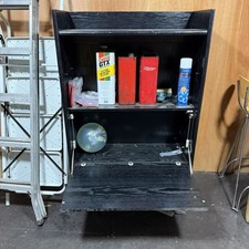 Plan black ash cabinet - black,