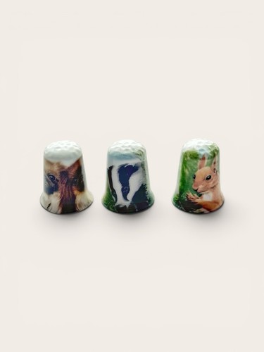 Vintage fine bone china animal - vintage,