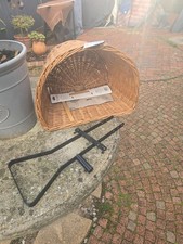 bike basket front wicker