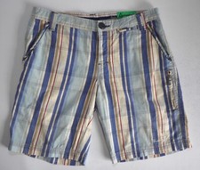Gaastra Men Shorts Casual Leisure Striped Cotton Size 36" Watergear