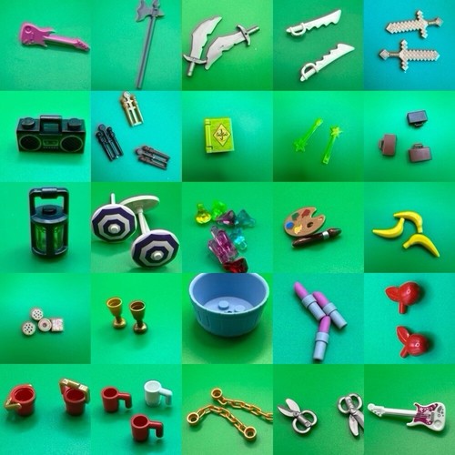 Lego minifigure accessories - minifigure,