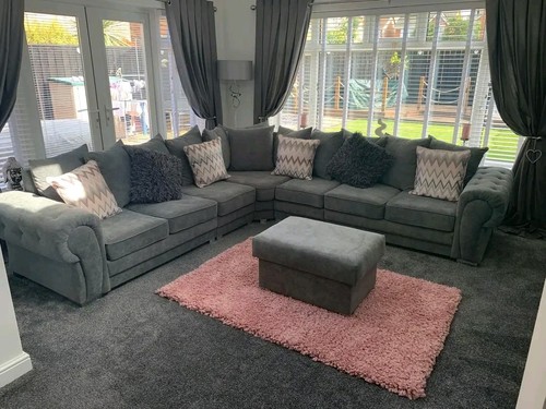 Verona shaped corner sofa - verona, u