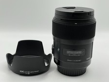 SIGMA 35 mm 1:1.4 DG HSM A LENS for CANON - GOOD - SIGMA 35mm f/1.4 ART