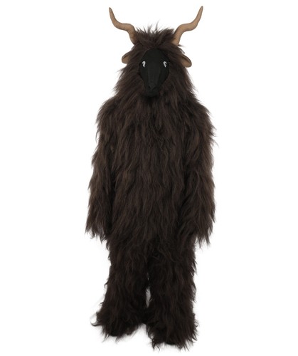 Goat fur costume bundle mask - bundle, &