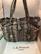 LK Bennett Snakeskin Shoulder