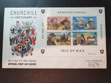 Isle man fdc - of, sir