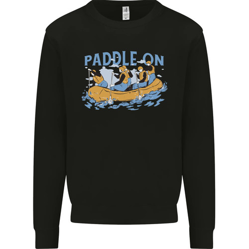 White water rafting paddle - white,