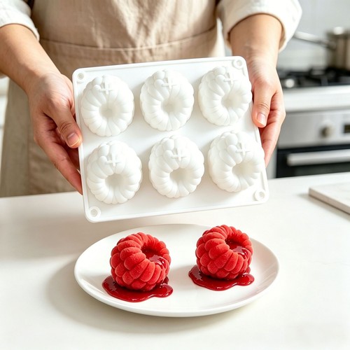 Silicone dessert mold cavity - silicone,