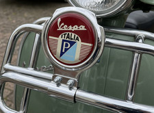 Scooter Bar Badge - Vespa