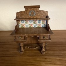 Vintage Dolls House German Oak