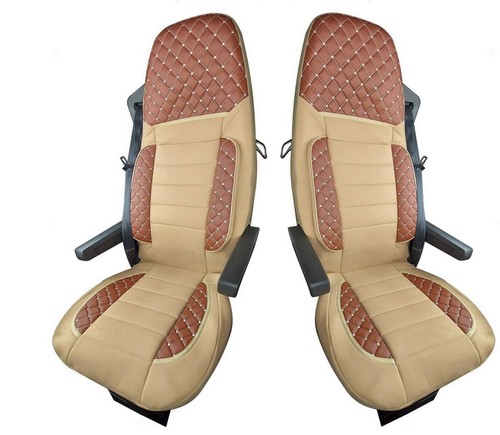 Brown eco leather - 2, x