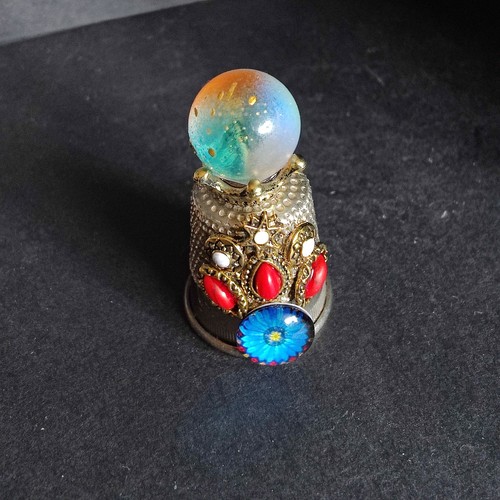 391 novelty metal thimble - #391.,