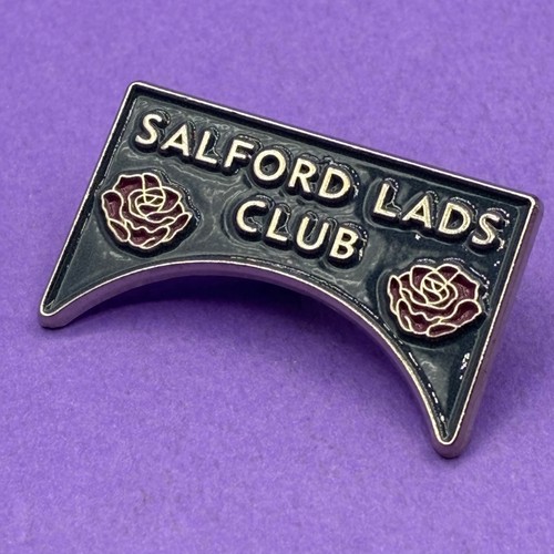 Salford lads club badge - club,
