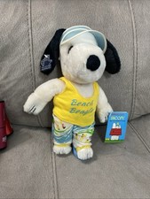 Vintage Beach Beagle Snoopy Softy