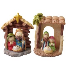 Holiday Resin Nativity