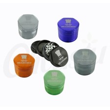 Head Chef Hexellence 55mm 4 Part Grinder Herb Shredder Crusher Aluminium Metal