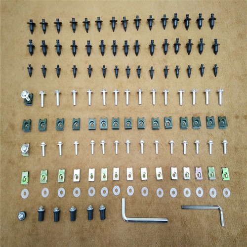 Fairing body bolts kit - bolts, clips