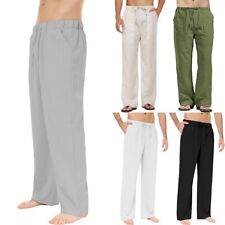 Men's Cotton Linen Trousers