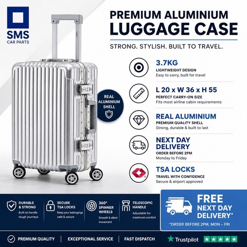 New real aluminum carry - carry, on