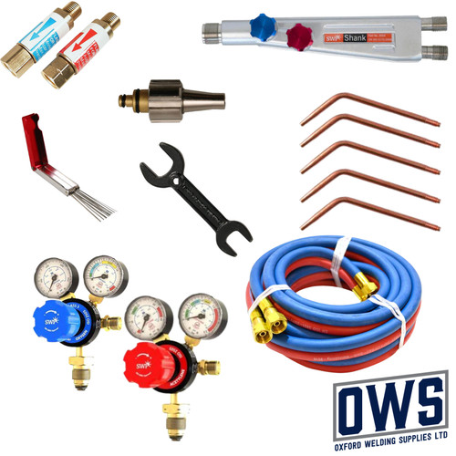 Oxygen acetylene brazing - oxygen, &