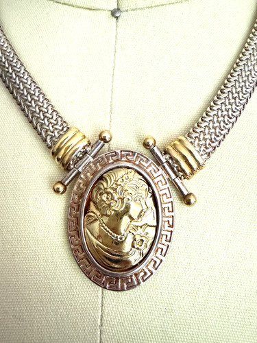 Dyadema italy two tone silver - dyadema, two-tone