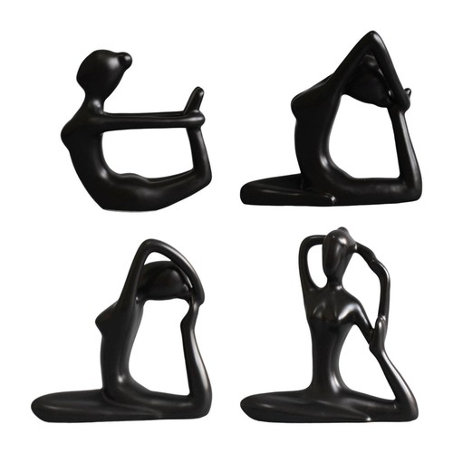 Yoga girl statue desktop - yoga,